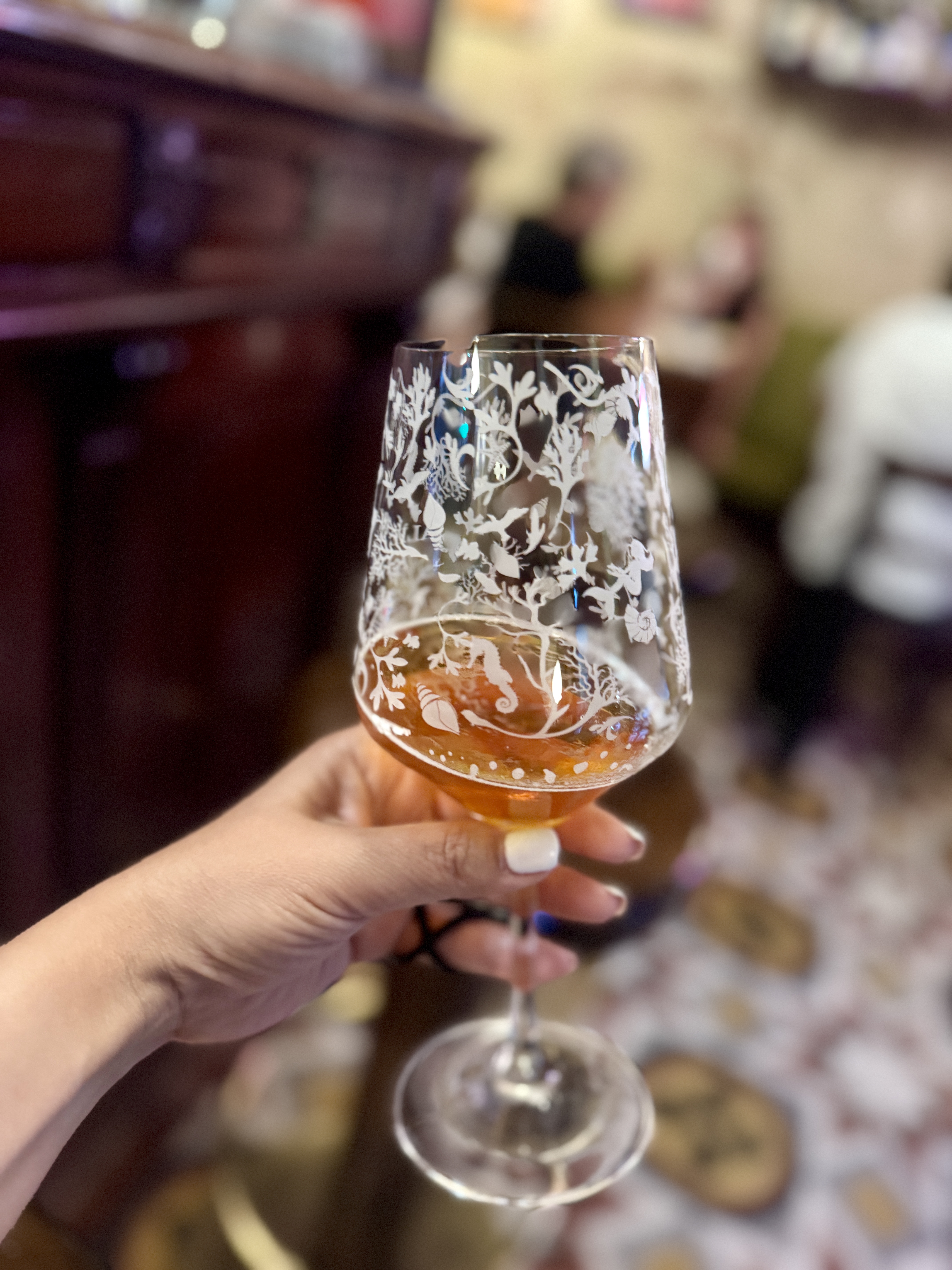 Bicchiere di birra durante l'evento da Polly's Bar, Milano